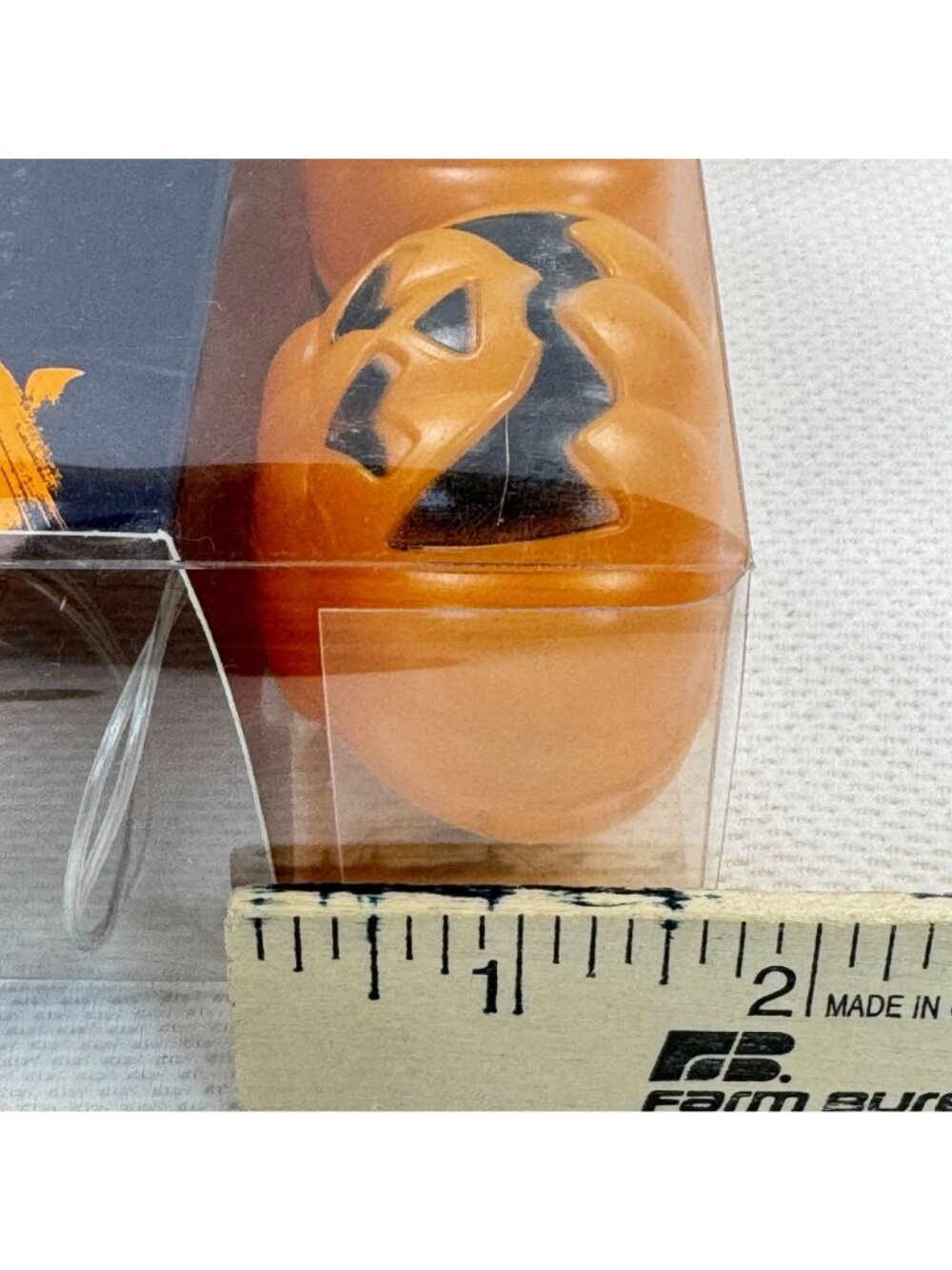 Halloween Pumpkin Garland Light String 10 LED Battery Operated Indoor 6 ft NEW - Picture 8 of 8